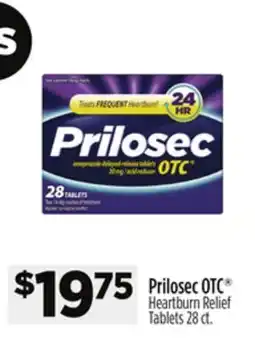 Dollar General Prilosec OTC Heartburn Relief Tablets offer