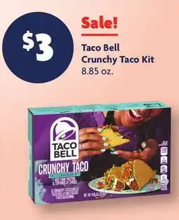Family Dollar Taco Bell Crunchy Taco Kit offer