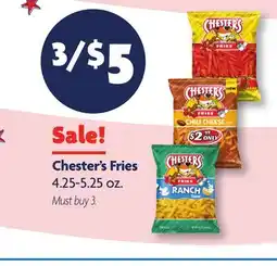 Family Dollar Chester's Fries offer