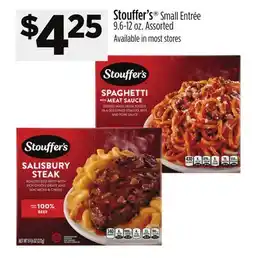 Dollar General Stouffer's Small Entrée offer