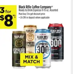 Dollar General Black Rifle Coffee Company Ready to Drink Espresso offer