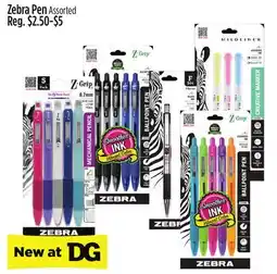 Dollar General Zebra Pen offer