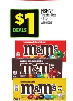 Dollar General M & M's Theater Box offer