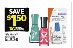 Dollar General Sally Hansen Nail Products offer