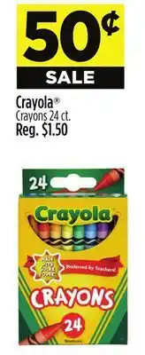 Dollar General Crayola Crayons offer