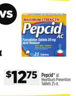 Dollar General Pepcid AC Heartburn Prevention Tablets offer