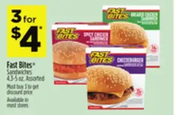 Dollar General Fast Bites Sandwiches offer