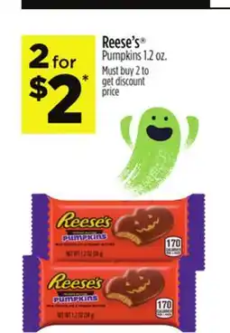 Dollar General Reese's Pumpkins offer