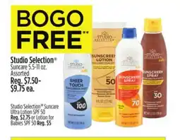 Dollar General Studio Selection Suncare offer