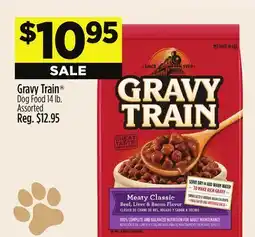 Dollar General Gravy Train Dog Food offer