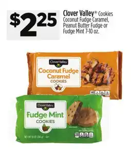 Dollar General Clover Valley Cookies Coconut Fudge Caramel, Peanut Butter Fudge or Fudge Mint offer