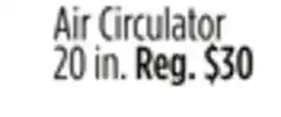 Dollar General Air Circulator offer