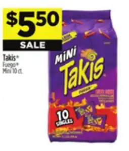 Dollar General Takis Fuego Mini offer