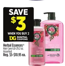 Dollar General Herbal Essences Hair Care offer