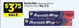 Dollar General Reynolds Wrap Aluminum Foil or Heavy Duty offer