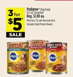 Dollar General Pedigree Dog Food offer