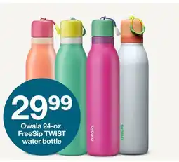 Target Owala 24-oz. FreeSip TWIST water bottle offer