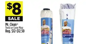 Dollar General Mr. Clean Twist or Cone Mop offer