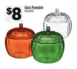 Dollar General Glass Pumpkin offer