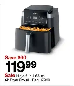 Target Ninja 6-in-1 6.5-qt. Air Fryer Pro XL offer