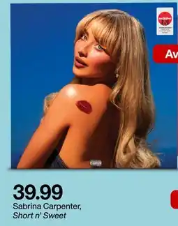 Target Sabrina Carpenter, Short n' Sweet offer