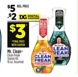 Dollar General Mr. Clean Clean Freak Starter Kit offer