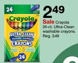 Target Crayola 24-ct. Ultra-Clean washable crayons offer