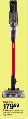 Target Bissell PowerClean FurGuard vacuum cleaner offer