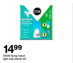 Target STEM flying insect light trap starter kit offer