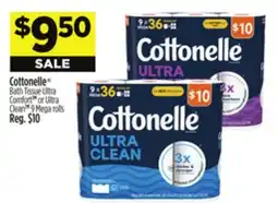 Dollar General Cottonelle Bath TissueUltra Comfort TM or Ultra Clean TM offer