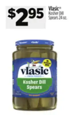 Dollar General Vlasic Kosher Dill Spears offer