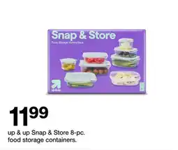Target Snap & Store 8-pc. food storage containers offer