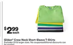 Michaels Gildan Crew Neck Short-Sleeve T-Shirts offer