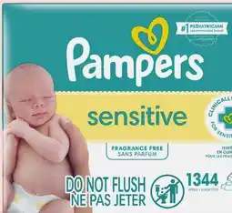 Target Pampers Sensitive 1,344-ct. baby wipes offer