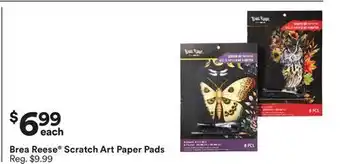 Michaels Brea Reese Scratch Art Paper Pads offer