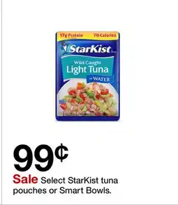 Target Select StarKist tuna pouches or Smart Bowls offer