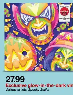 Target Various artists, Spooky Setlist offer