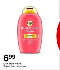 Target OGX Bond Protein Repair 13-oz. shampoo offer