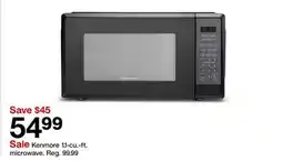 Target Kenmore 1.1-cu.-ft. microwave offer