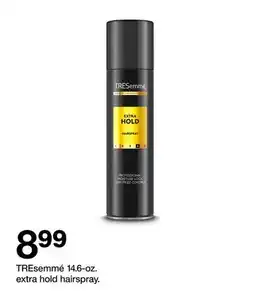 Target TREsemmé 14.6-oz. extra hold hairspray offer