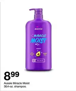 Target Aussie Miracle Moist 30.4-oz. shampoo offer