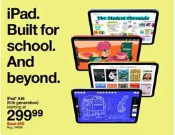 Target iPad A16 (11th generation) offer
