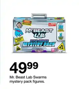 Target Mr. Beast Lab Swarms mystery pack figures offer