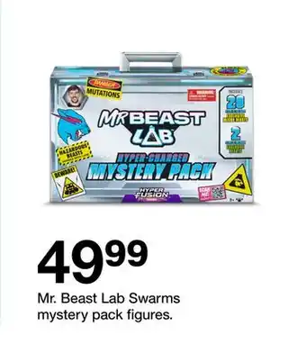 Target Mr. Beast Lab Swarms mystery pack figures offer