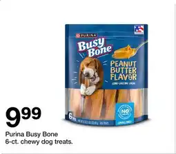 Target Purina Busy Bone 6-ct. chewy dog treats offer