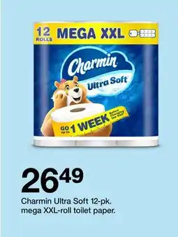 Target Charmin Ultra Soft 12-pk. mega XXL-roll toilet paper offer
