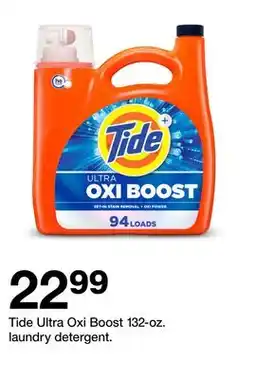 Target Tide Ultra Oxi Boost 132-oz. laundry detergent offer