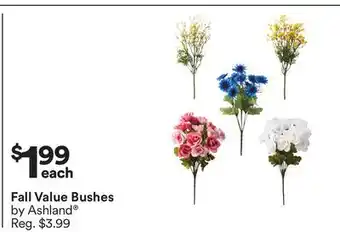 Michaels Fall Value Bushes by Ashland offer