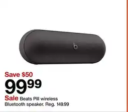 Target Beats Pill wireless Bluetooth speaker offer