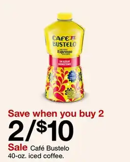 Target Café Bustelo offer
